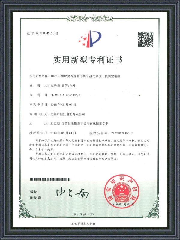 Faydalı Model Patent Belgesi